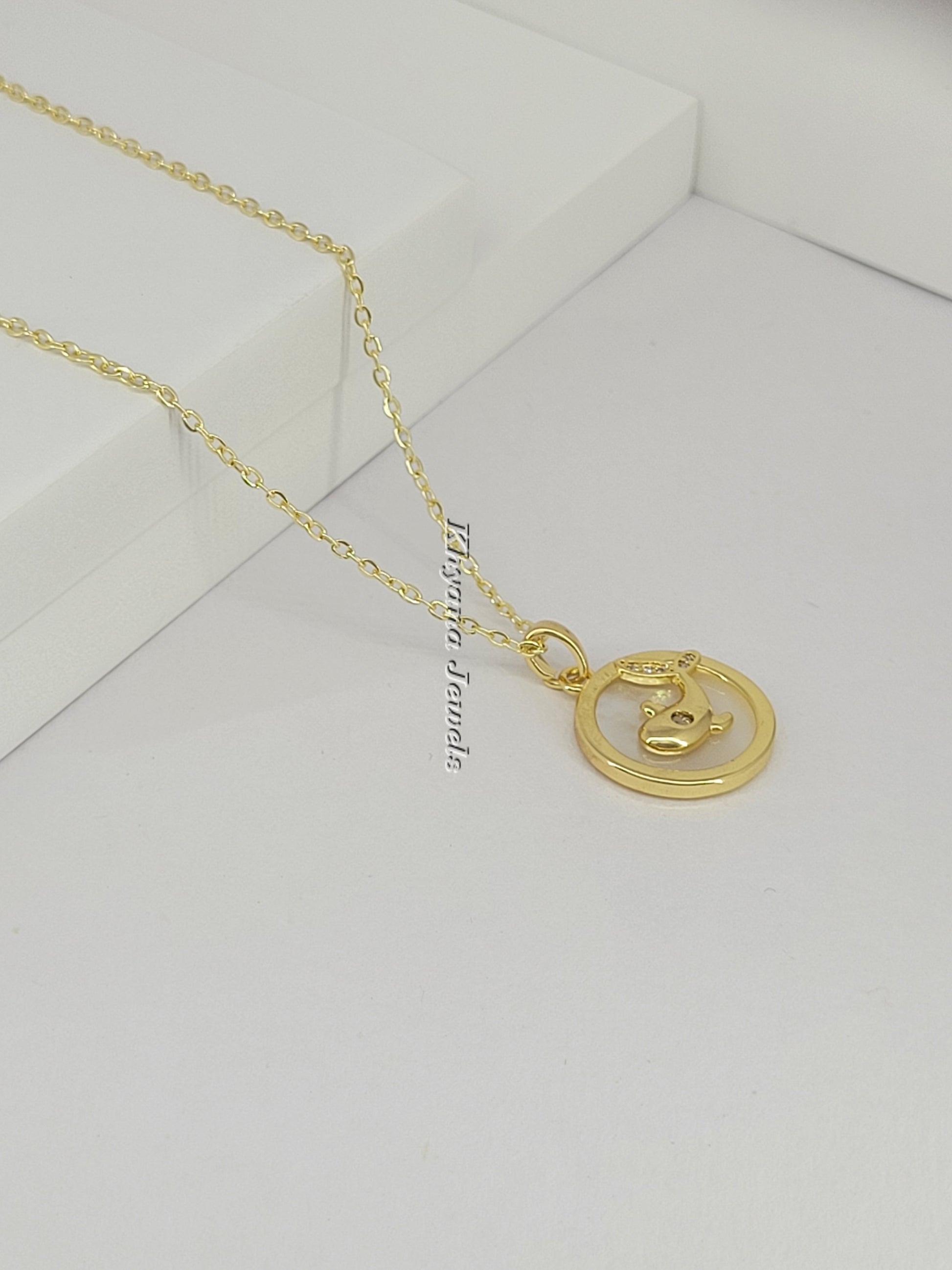 Serene Fish Pendant Necklace