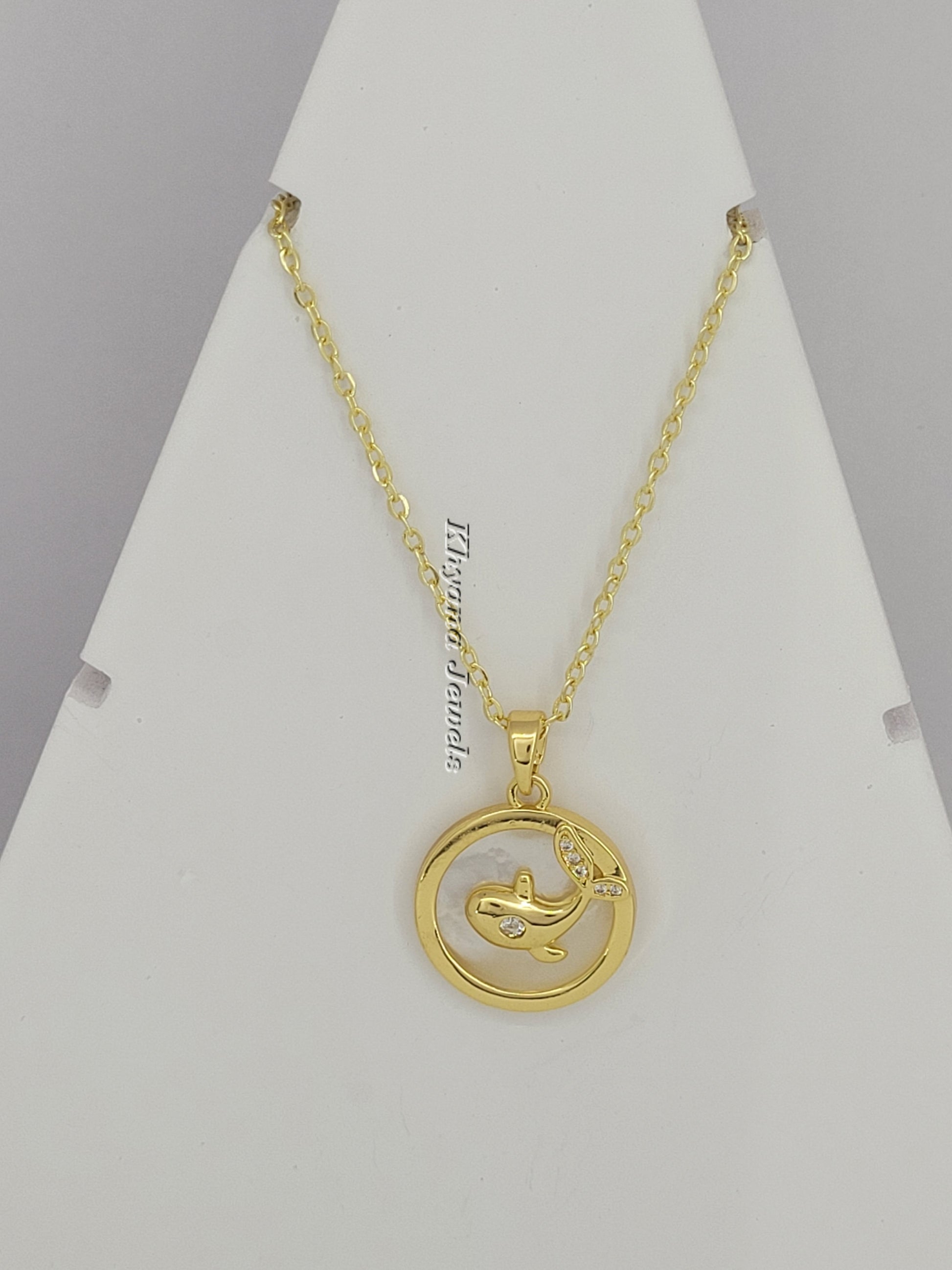 Serene Fish Pendant Necklace