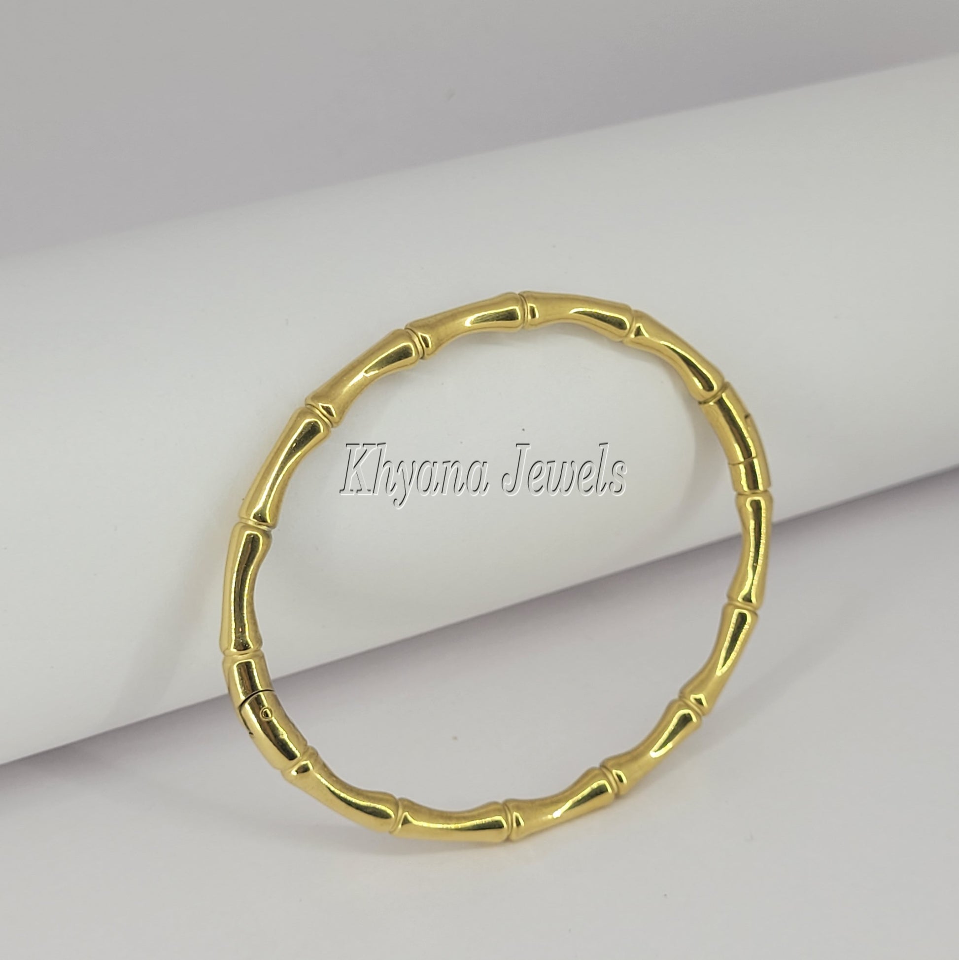 Open Cuff Kada – Adjustable Anti-Tarnish Gold Plated Bangle