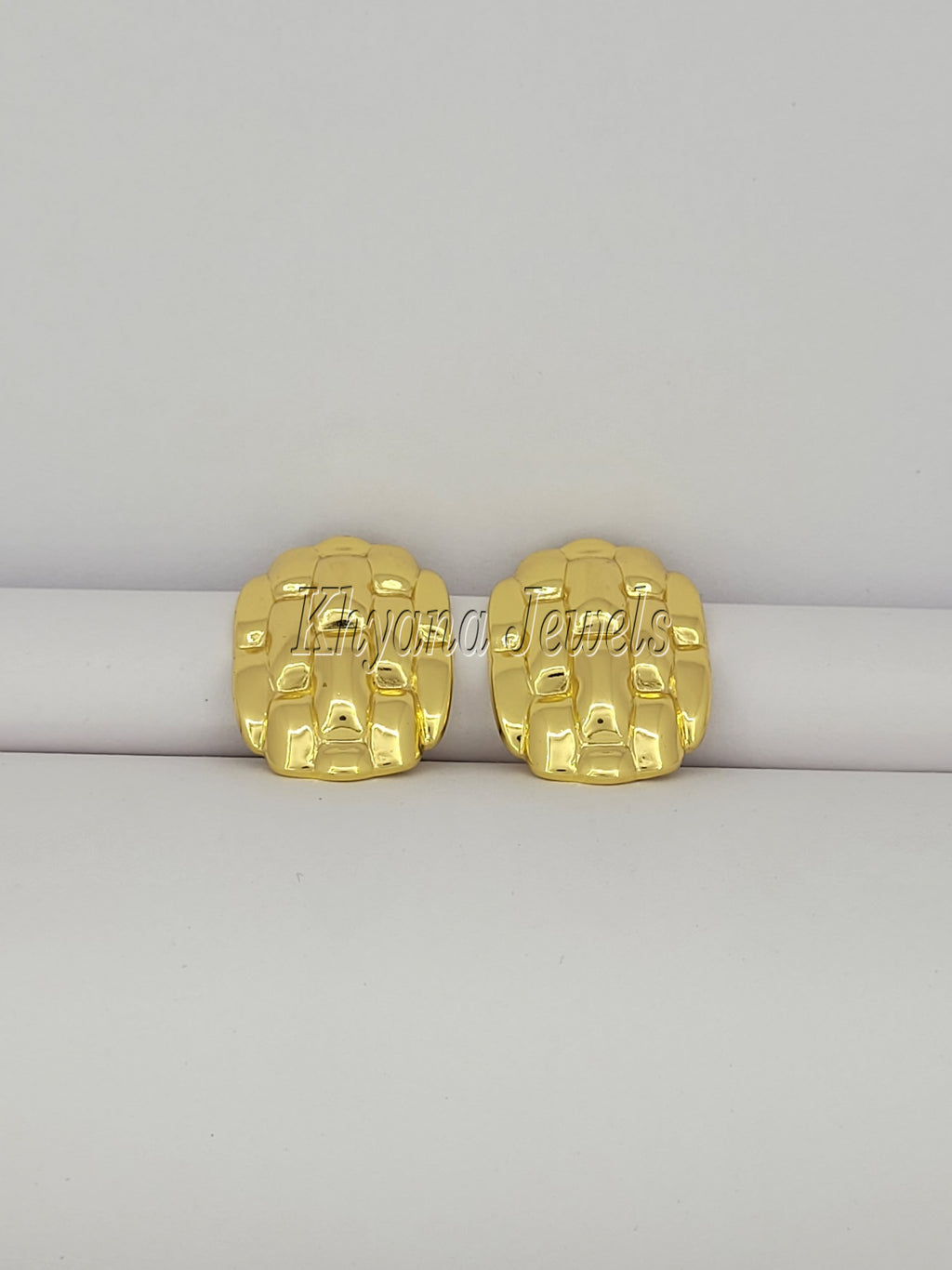 Modern Luxe Gold Plated Anti-Tarnish Studs
