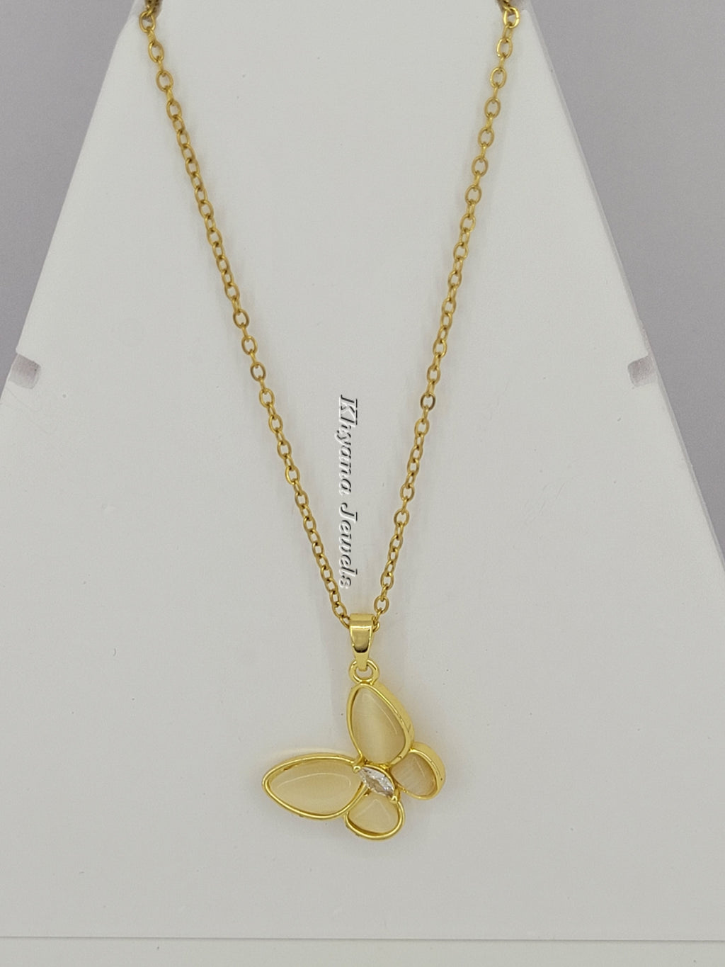 Delicate Butterfly Pendant Necklace