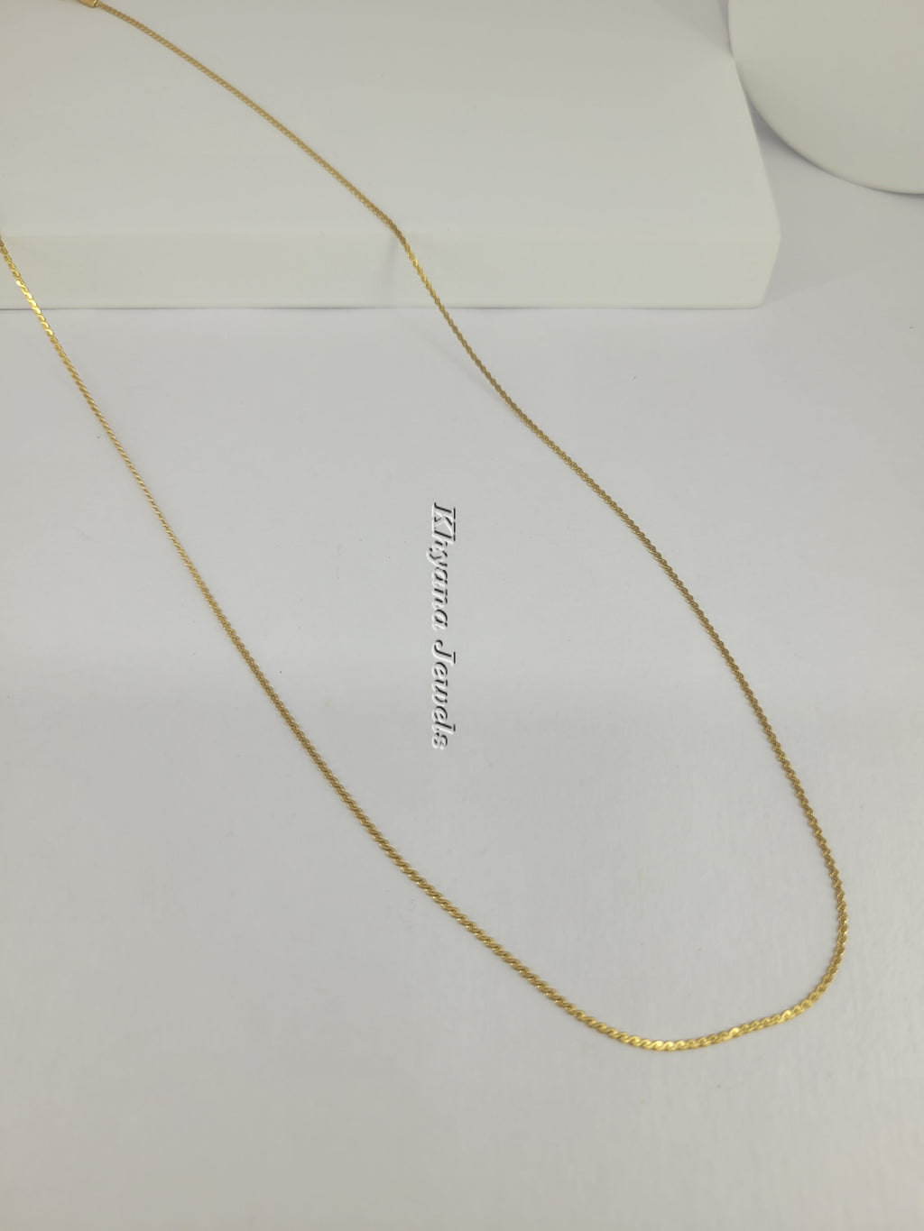 Twisted Rope Chain Necklace