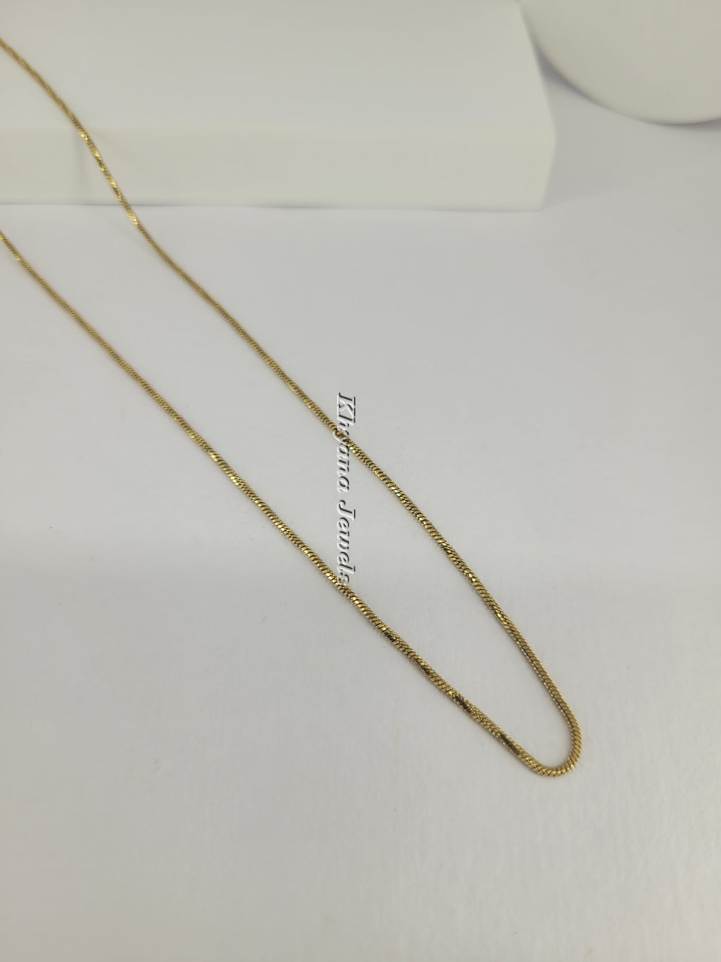 Sleek Snake Chain Necklace