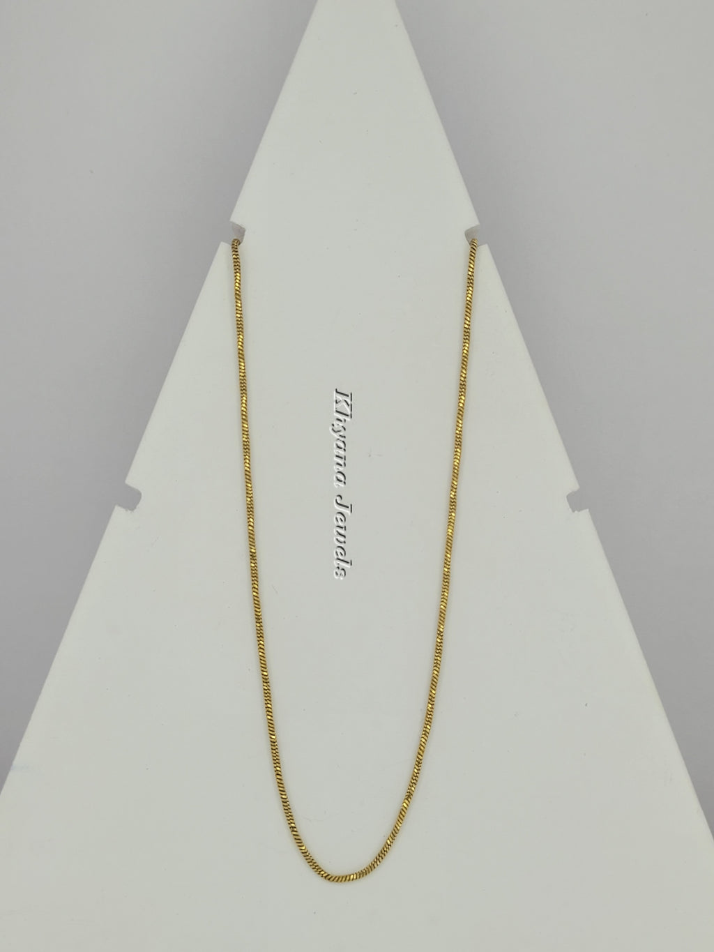 Sleek Snake Chain Necklace