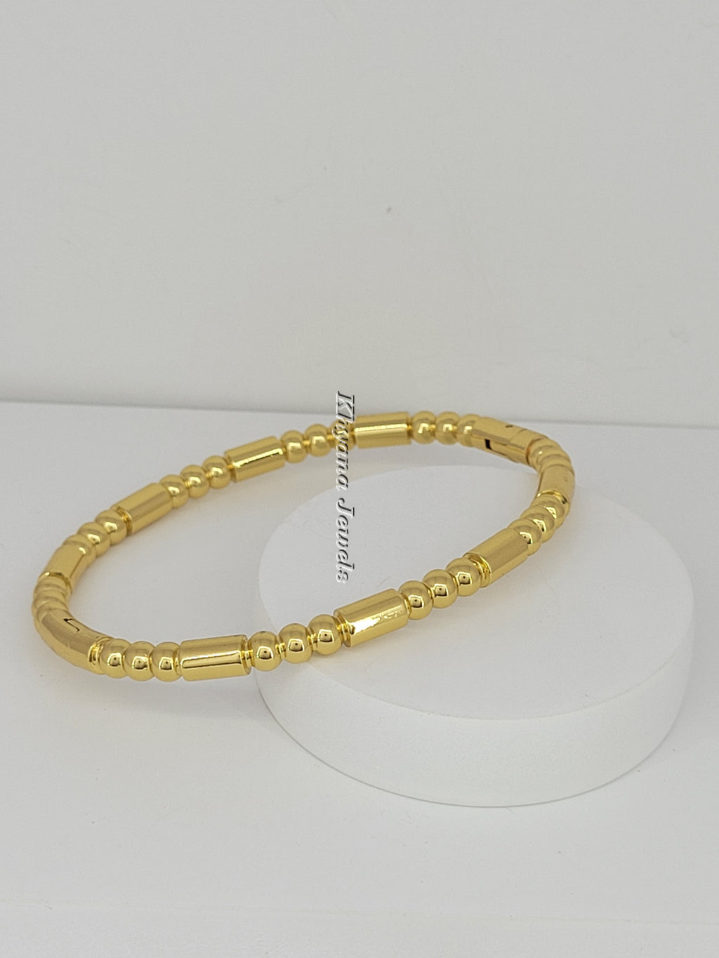 Cylindrical Bead Bracelet