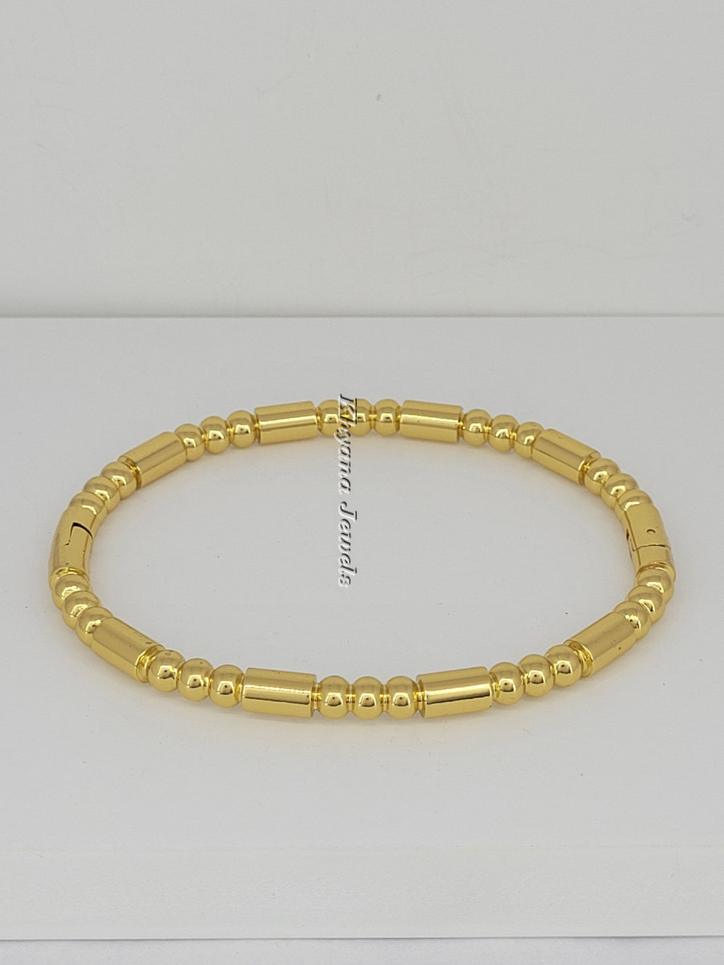 Cylindrical Bead Bracelet