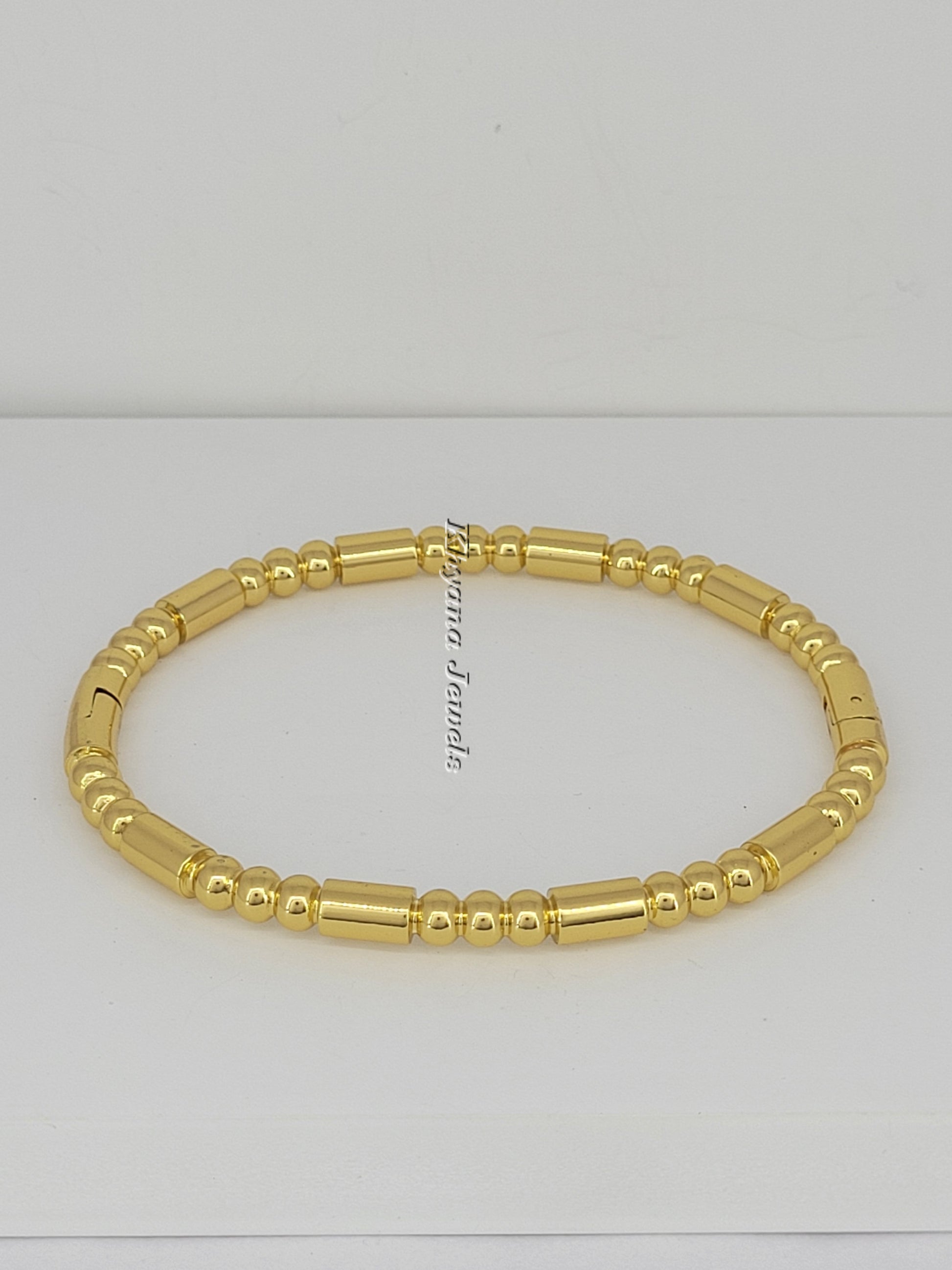 Cylindrical Bead Bracelet